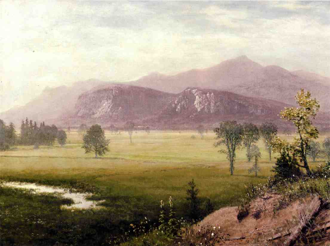 Conway Meadows  New Hampshire by Albert Bierstadt