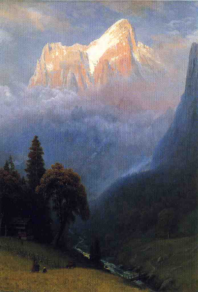 Storm Among The Alps by Albert Bierstadt