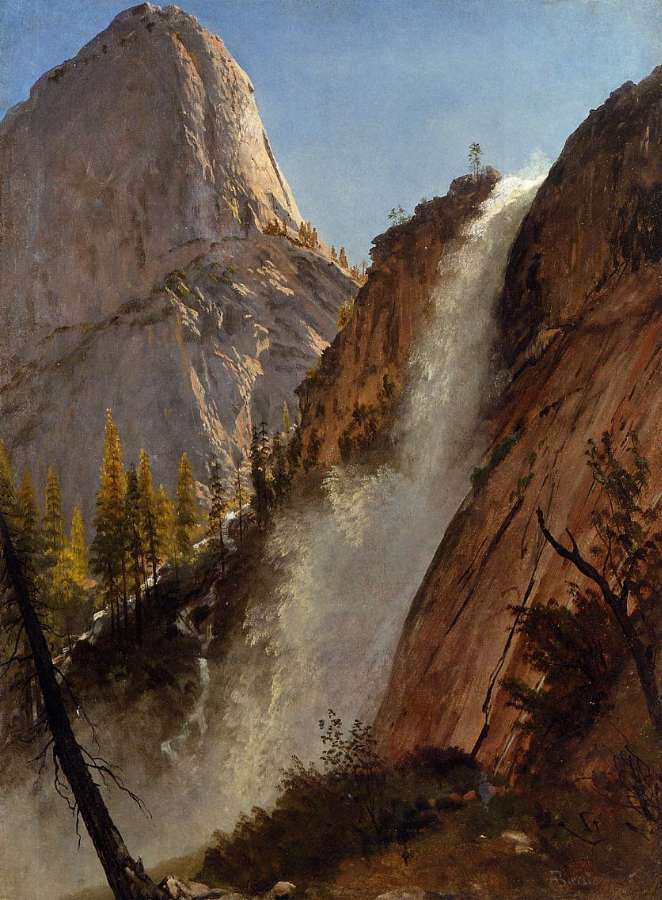 Liberty Cam  Yosemite by Albert Bierstadt