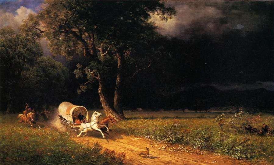 The Ambush by Albert Bierstadt