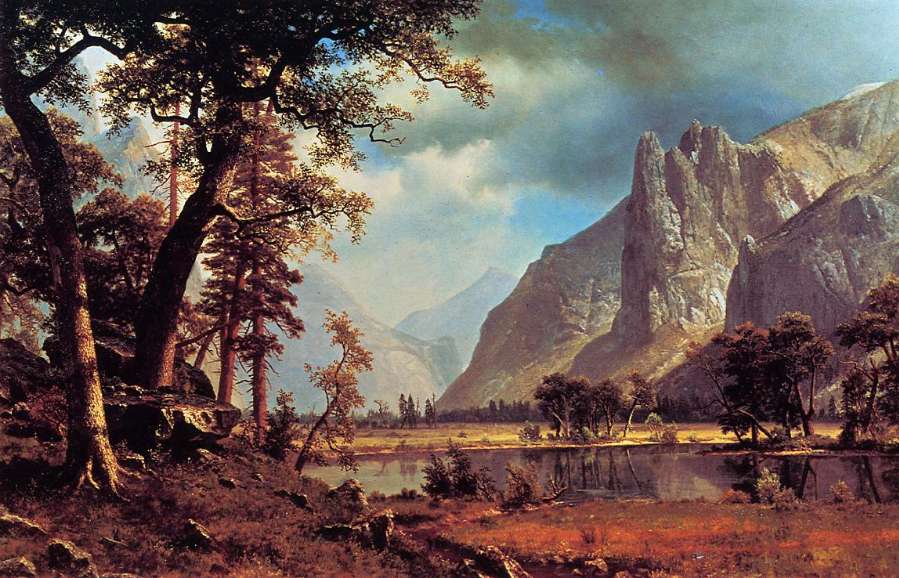 Yosemite Valley by Albert Bierstadt