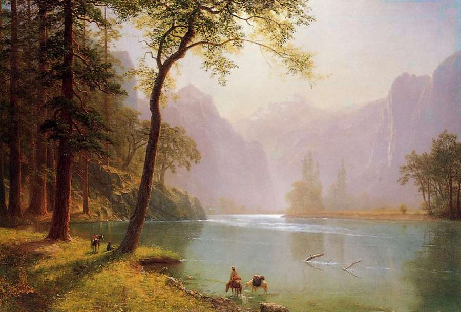 Kern's River Valley, California by Albert Bierstadt
