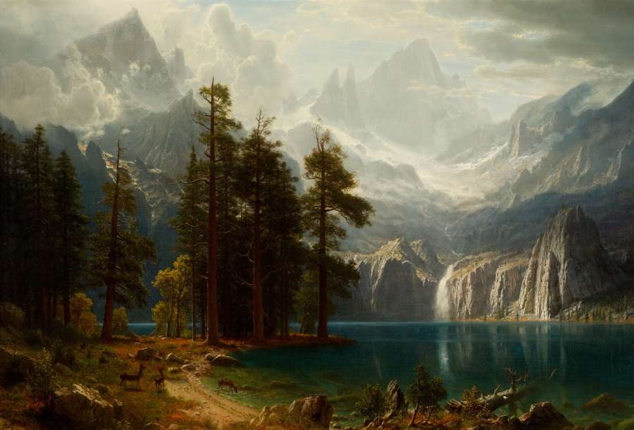 Sierra Nevada I by Albert Bierstadt