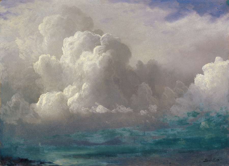 Storm Clouds 1880 by Albert Bierstadt