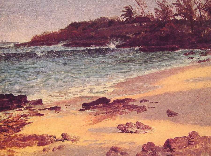Bahama Cove by Albert Bierstadt