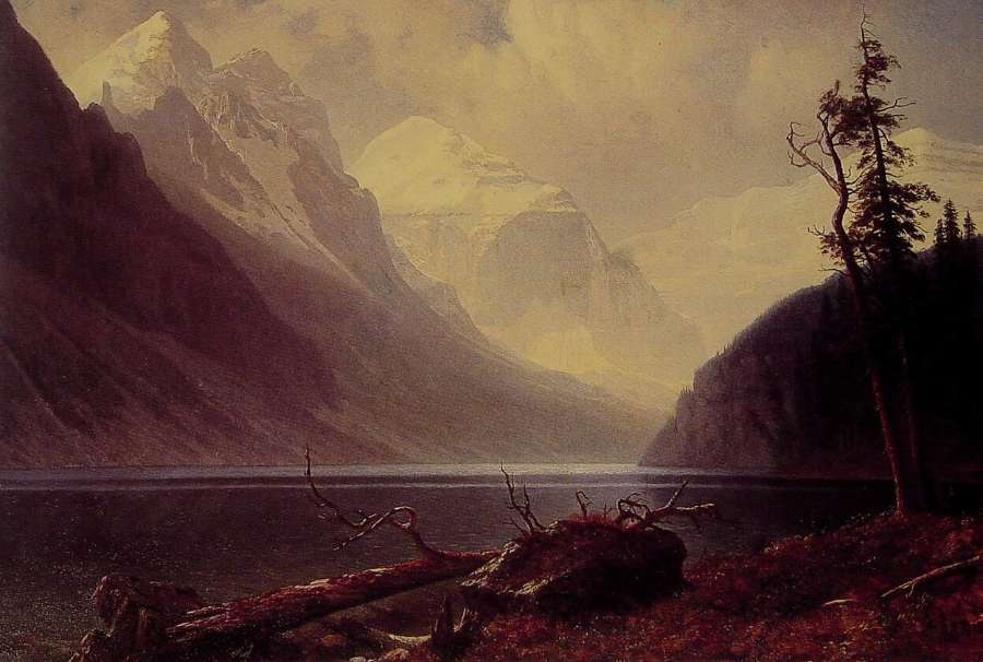 Lake Louise by Albert Bierstadt