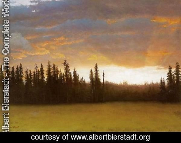 Albert Bierstadt - California Sunset (2)