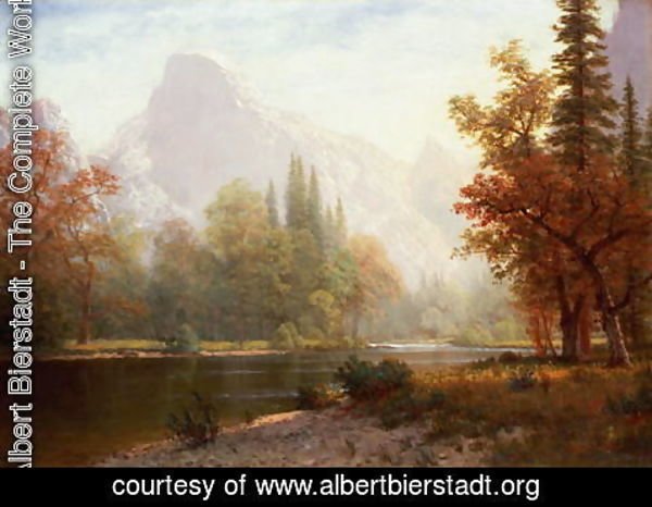 Albert Bierstadt - Half Dome, Yosemite