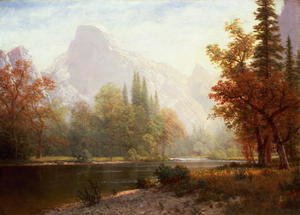 Albert Bierstadt - Half Dome, Yosemite