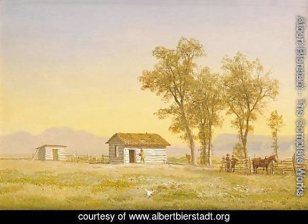 Homestead in the Rocky Mountains 1863