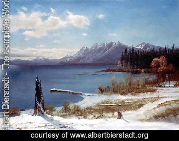 Albert Bierstadt - Lake Tahoe