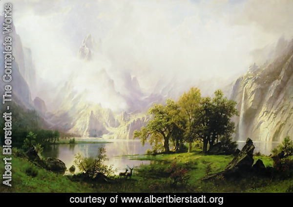Rocky Mountain Landscape, 1870