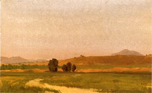 Albert Bierstadt - Nebraska, On the Plains