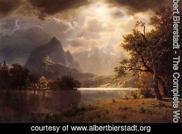 Albert Bierstadt - Estes Park, Colorado