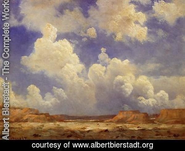 Albert Bierstadt - Western Landscape II