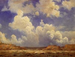 Albert Bierstadt - Western Landscape II