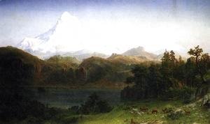 Albert Bierstadt - Mount Hood, Oregon