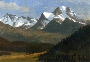 Albert Bierstadt - Mountain Landscape III