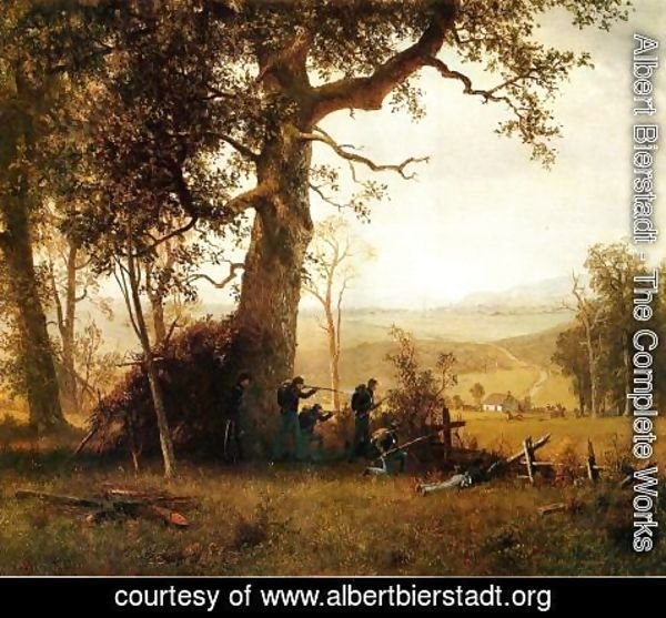 Albert Bierstadt - Guerilla Warfare