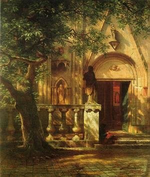 Albert Bierstadt - Sunlight and Shadow