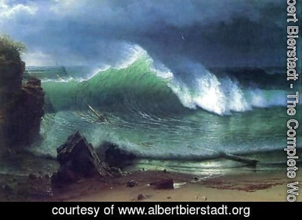 Albert Bierstadt - Emerald Sea