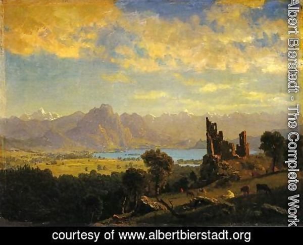 Albert Bierstadt - Scene in the Tyrol