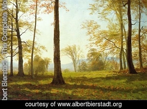 Albert Bierstadt - In The Yosemite Valley