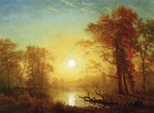 Albert Bierstadt - Sunrise