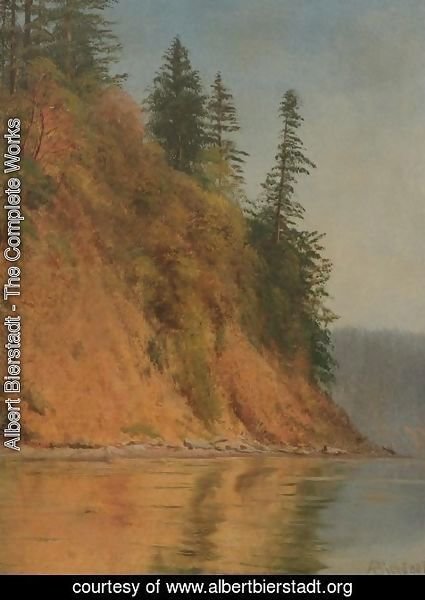 Albert Bierstadt - Lake Rosalie, California