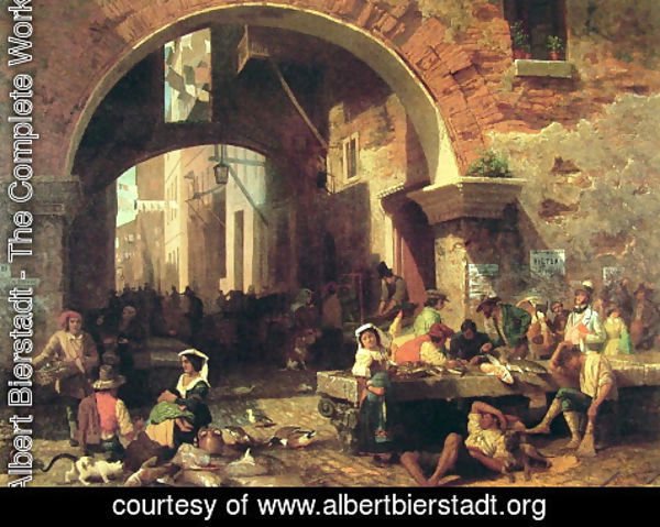 Albert Bierstadt - The Arch of Octavius