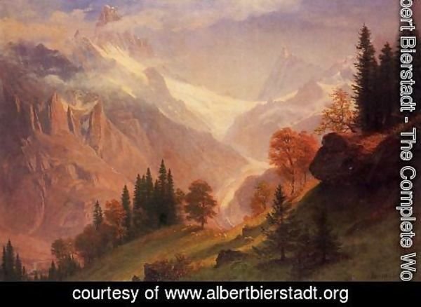Albert Bierstadt - View of the Grunewald