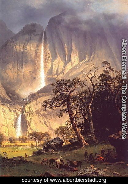 Albert Bierstadt - Cho-looke: The Yosemite Fall