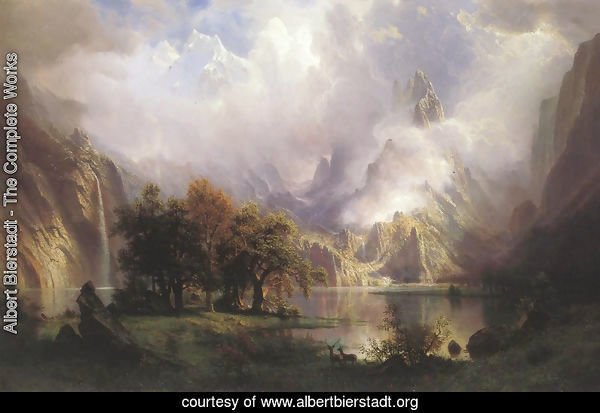 Rocky Mountain Landscape 1870