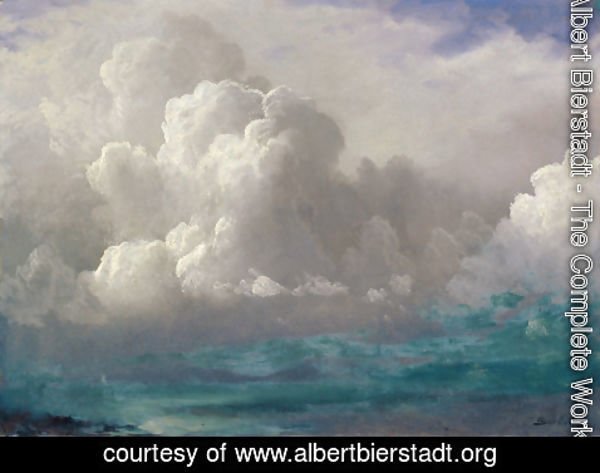 Albert Bierstadt - Storm Clouds 1880