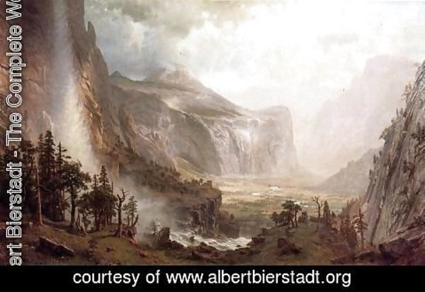 Albert Bierstadt - The Domes of Yosemite 1867