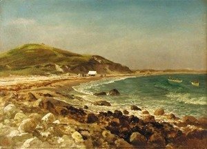 Albert Bierstadt - Coastal Scene