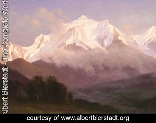 Albert Bierstadt - Grand Tetons