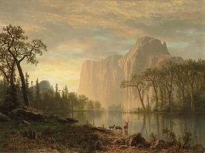 Albert Bierstadt - El Capitan, Yosemite