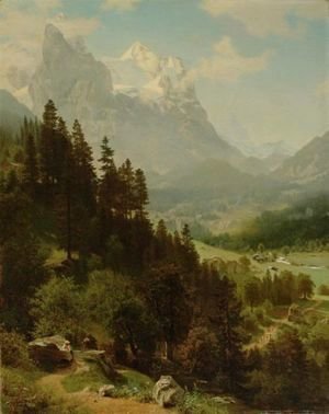 Albert Bierstadt - The Wetterhorn 2
