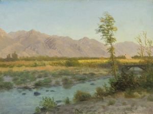 Albert Bierstadt - Prairie Landscape