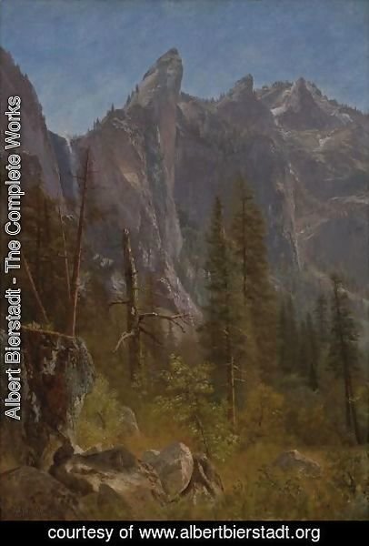 Albert Bierstadt - Lost Arrow, Yosemite Valley