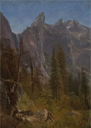Albert Bierstadt - Lost Arrow, Yosemite Valley