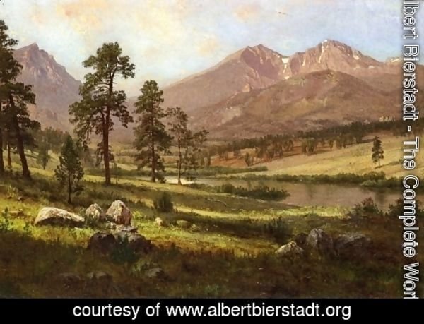 Albert Bierstadt - Long's Peak, Estes Park, Colorado 2