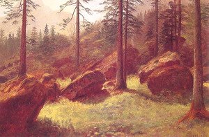 Albert Bierstadt - Wooded Landscape