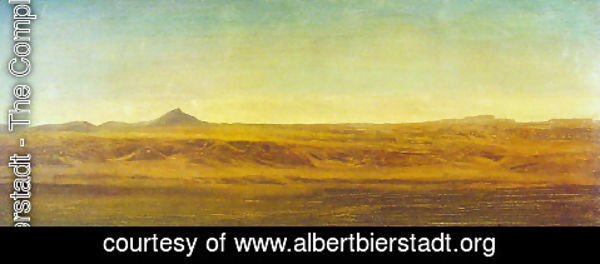 Albert Bierstadt - On The Plains