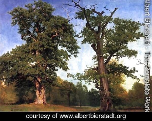 Albert Bierstadt - Pioneers Of The Woods