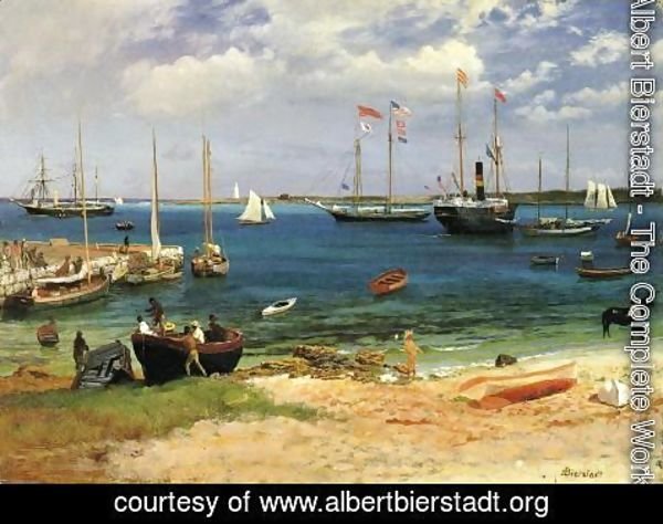 Albert Bierstadt - Nassau Harbor