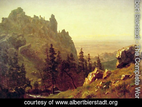 Albert Bierstadt - Wind River Country