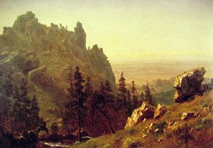 Albert Bierstadt - Wind River Country