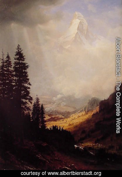 Albert Bierstadt - The Matterhorn